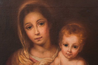 Mother and Child Painting