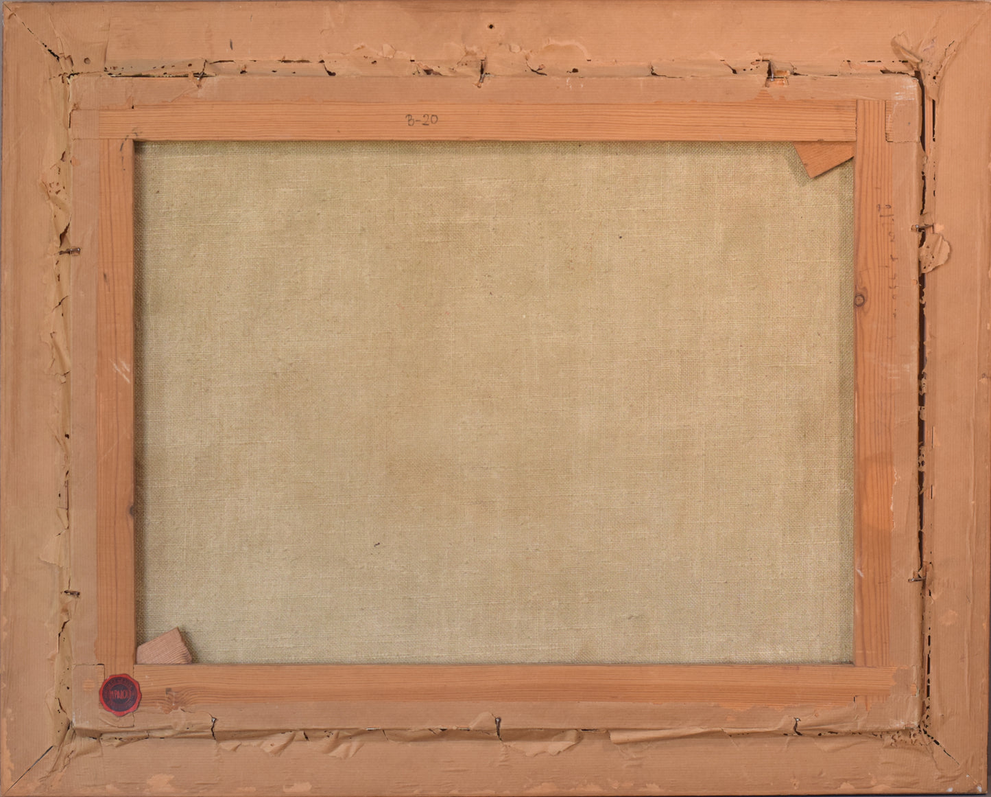 Elderly Fisherman in Straw Hat by S. Chen