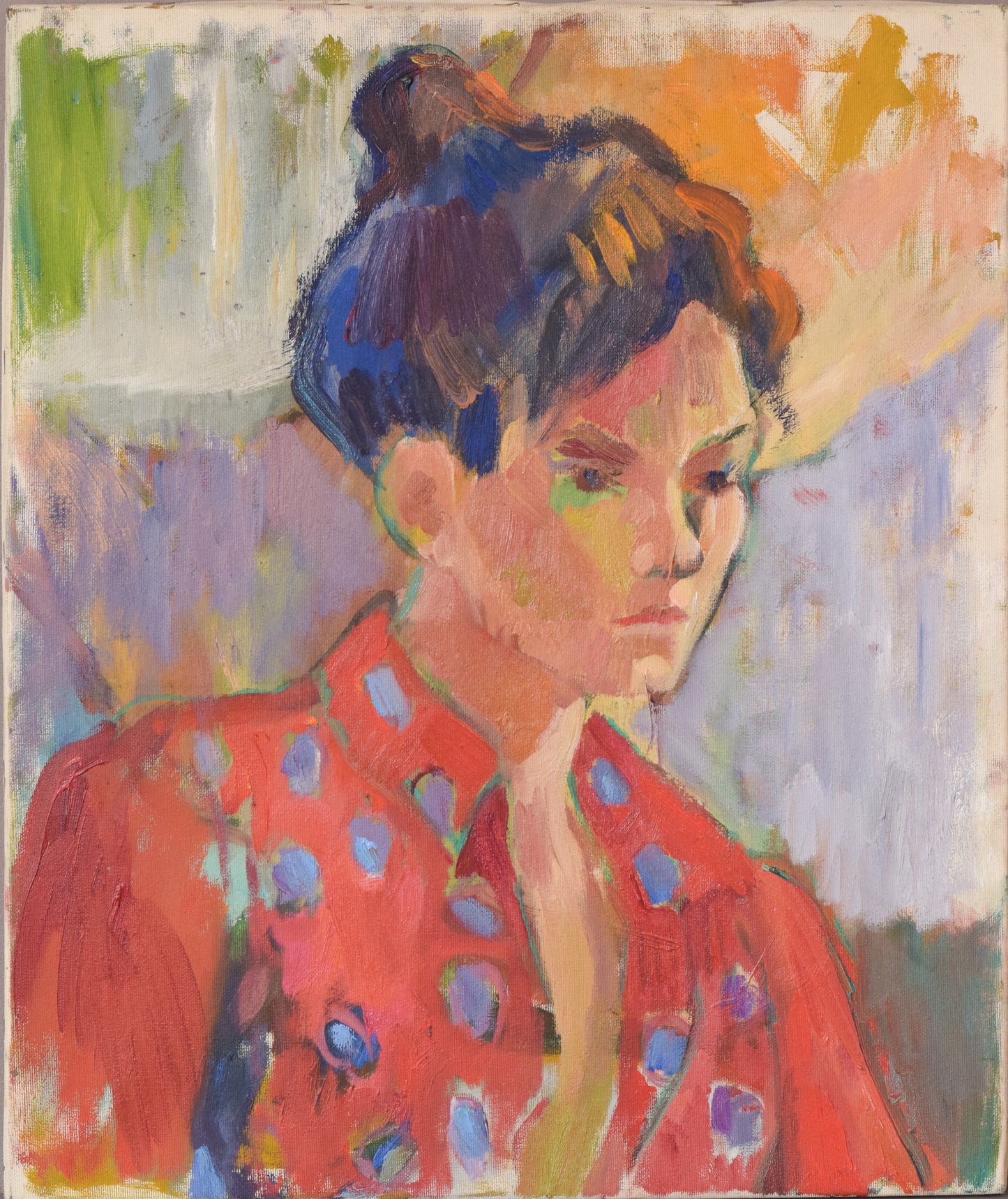 Fauve Portrait of a Lady