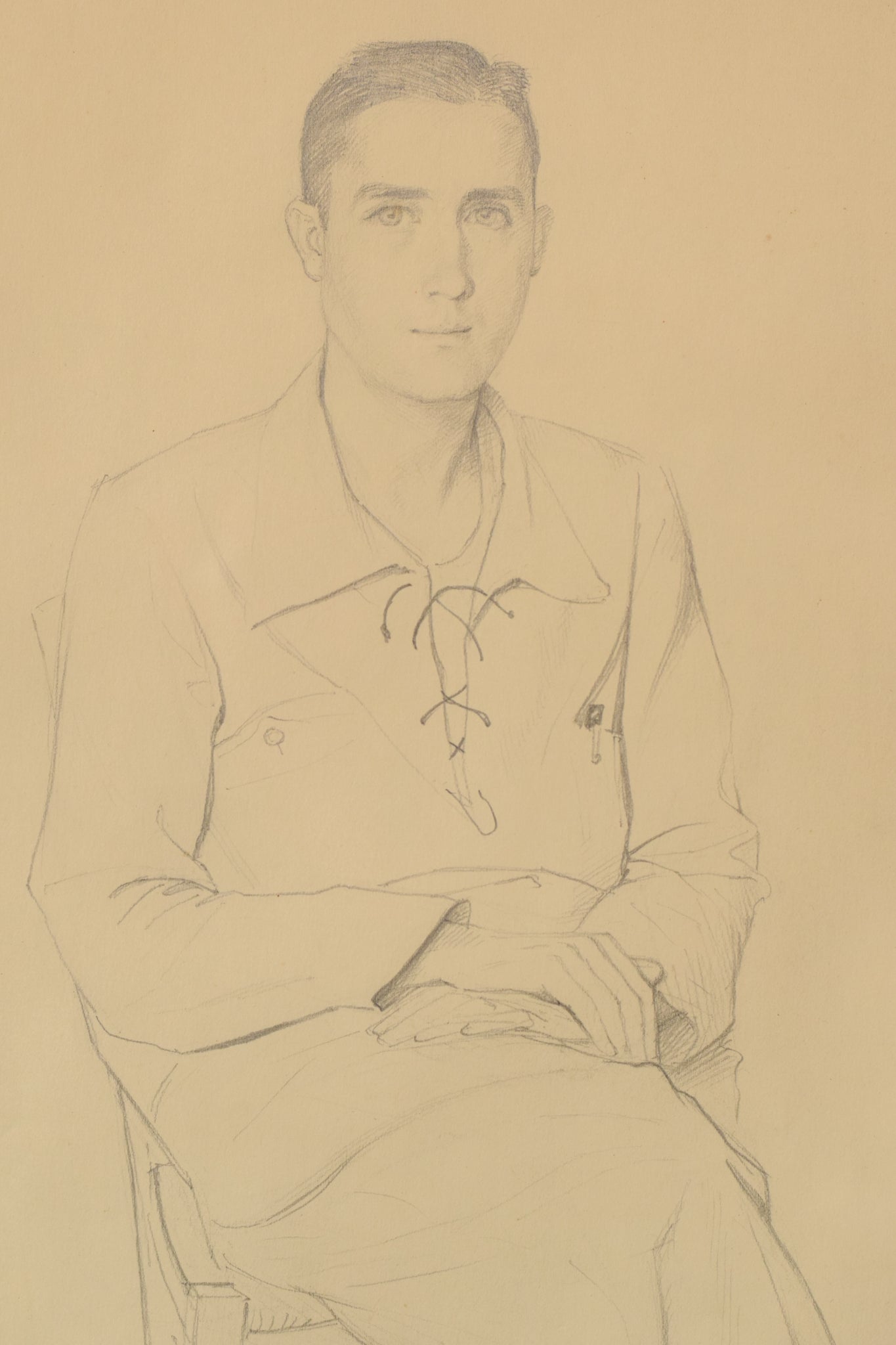Drawing - Study of a Young Man