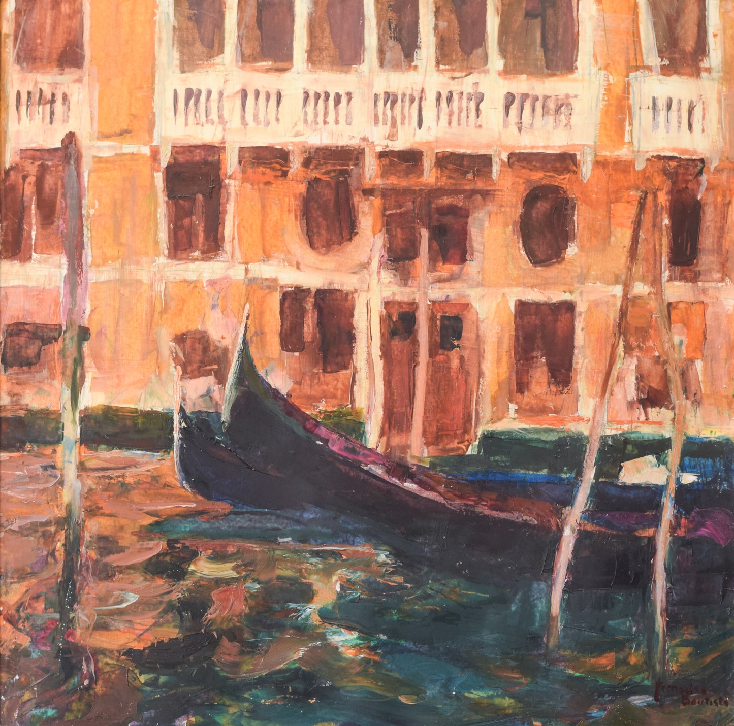 Jesus Fernandez Bautista - Gondolas in Venice