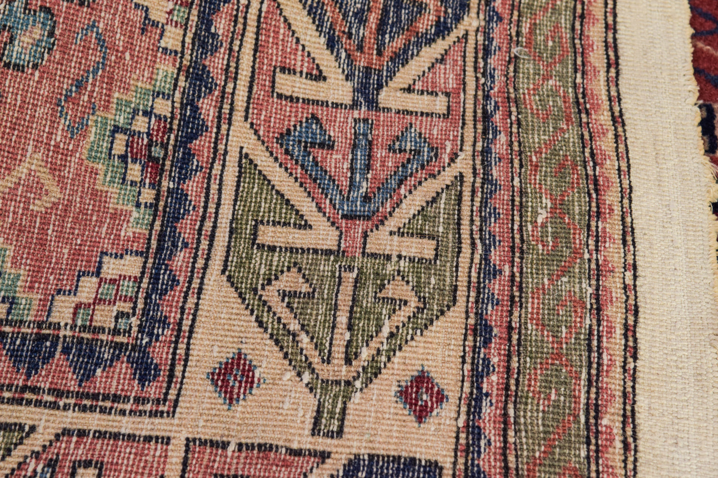 Interesting Handwoven Persian Rug