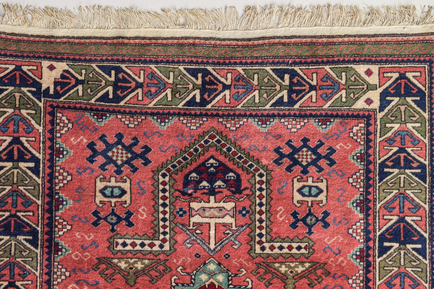 Interesting Handwoven Persian Rug