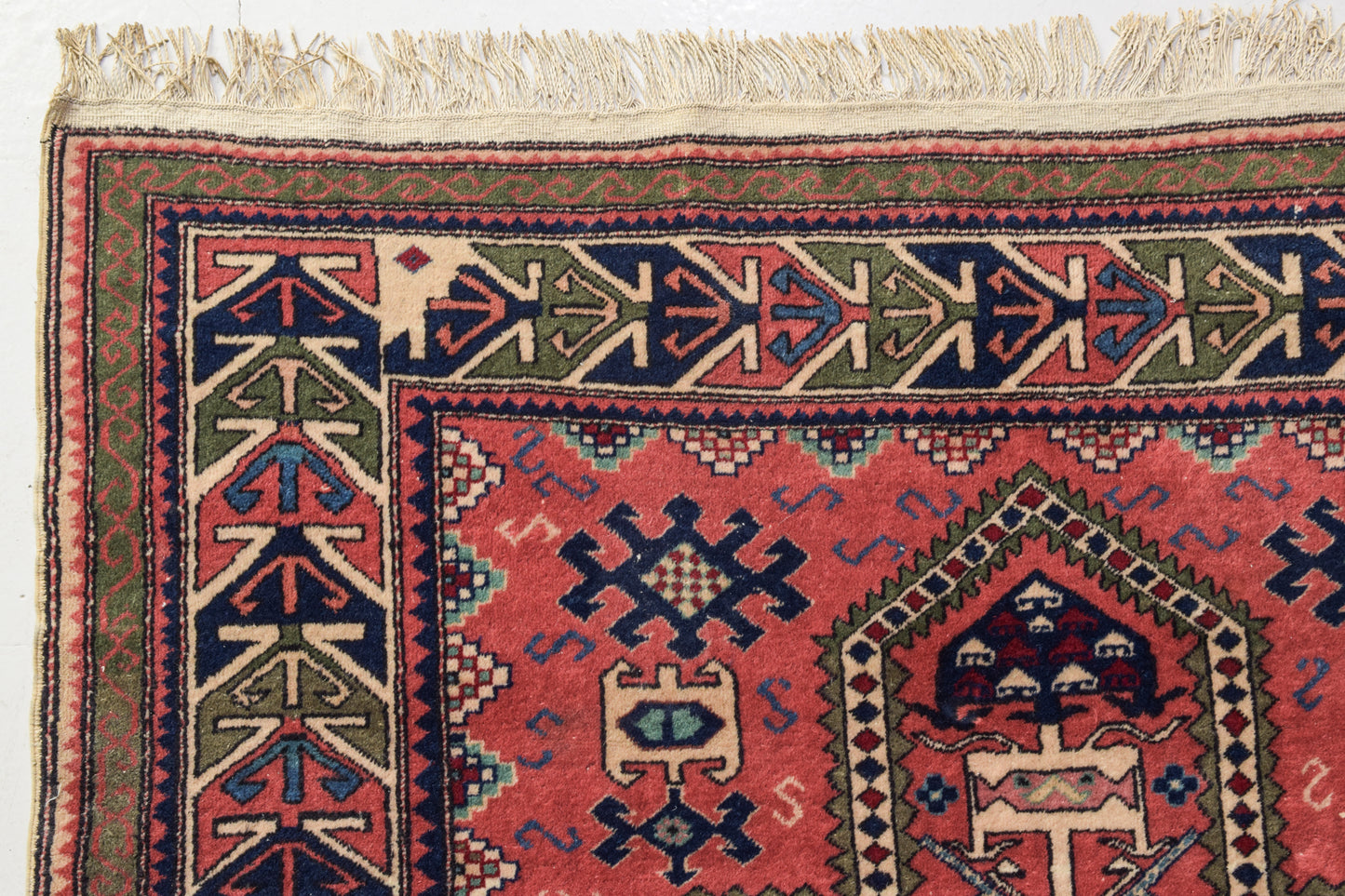 Interesting Handwoven Persian Rug