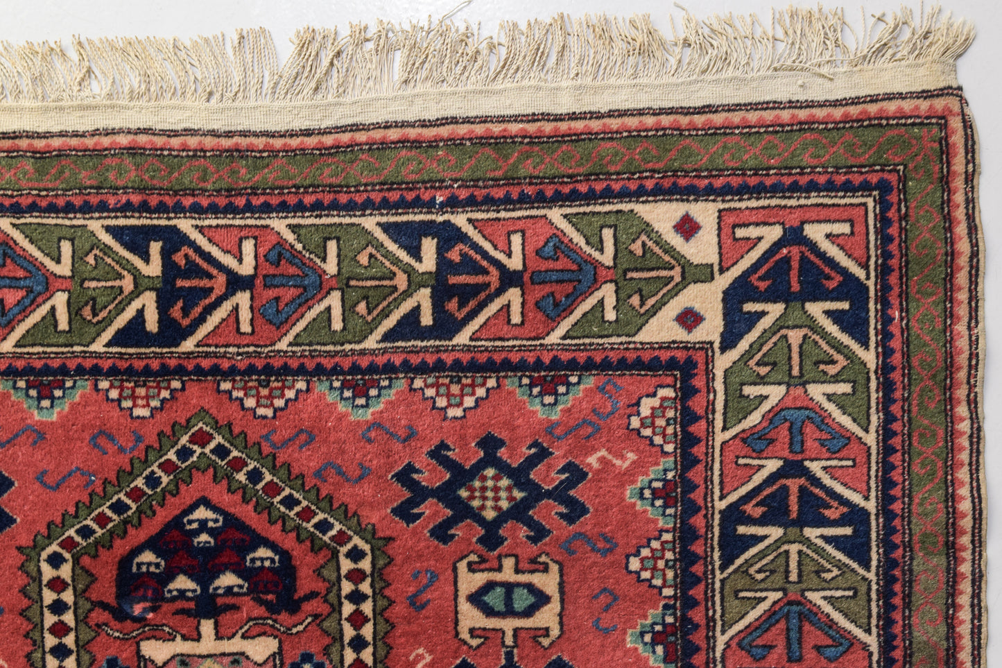 Interesting Handwoven Persian Rug