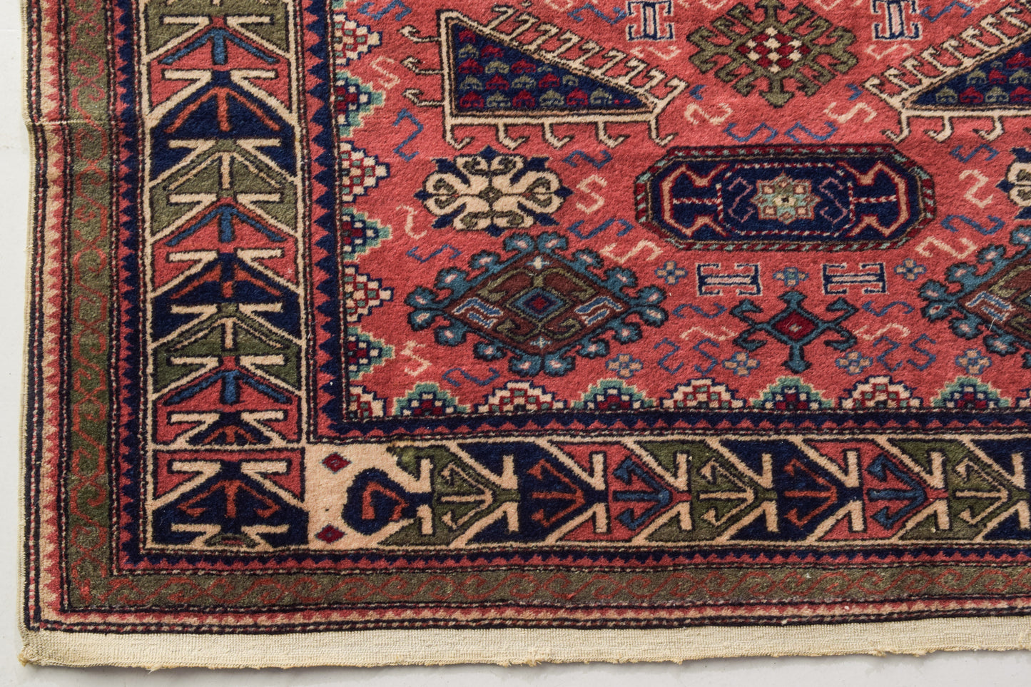 Interesting Handwoven Persian Rug