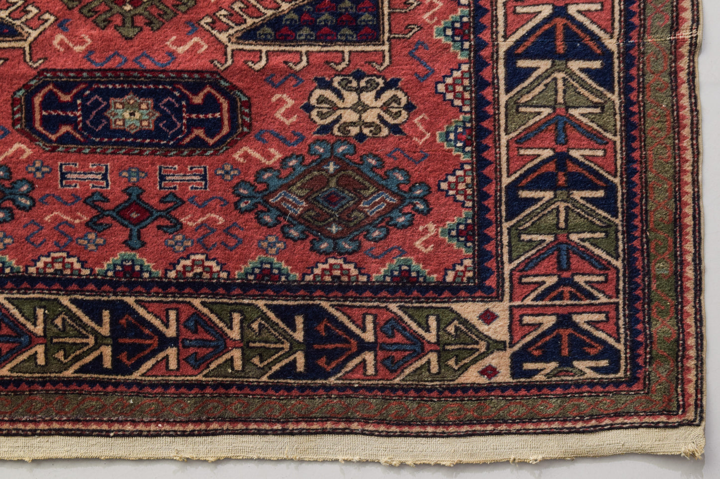 Interesting Handwoven Persian Rug