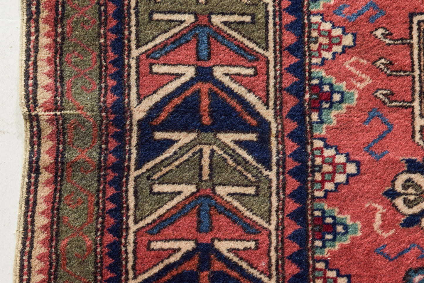 Interesting Handwoven Persian Rug