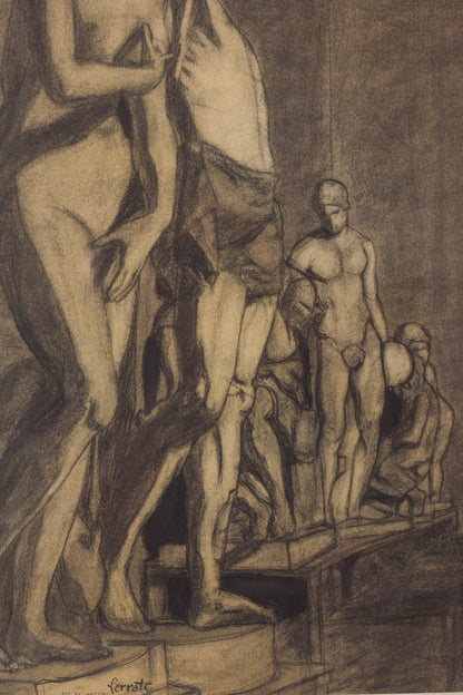 Drawing of Sculptures