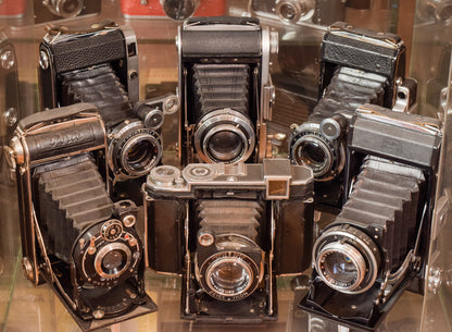 Colección privada excepcionalmente rara de 405 cámaras antiguas