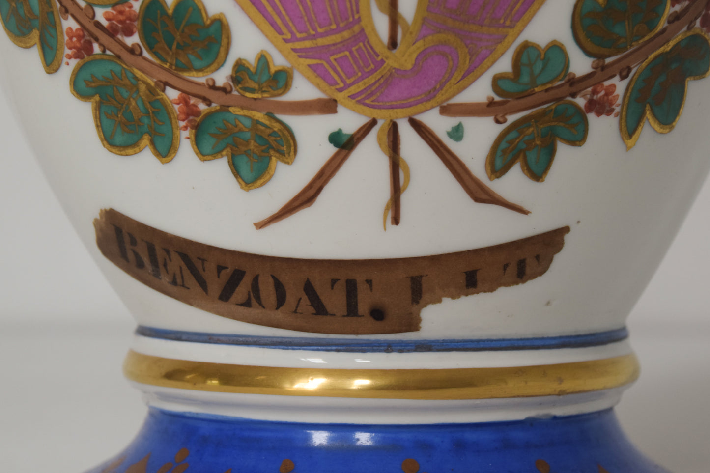 Porcelain Apothecary Jar_Detail