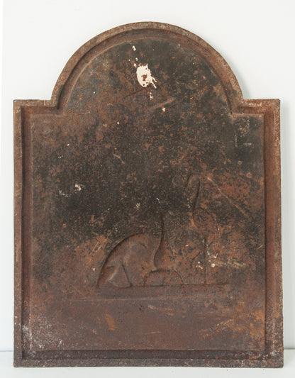 Iron Plaque with a Roman Design_Back