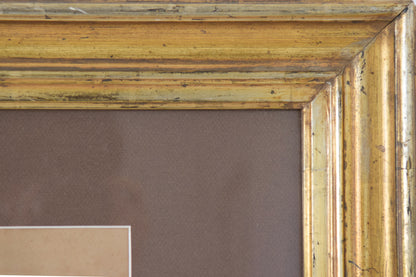 Large Frame with an 18th-century Engraving by John Jones_Detail