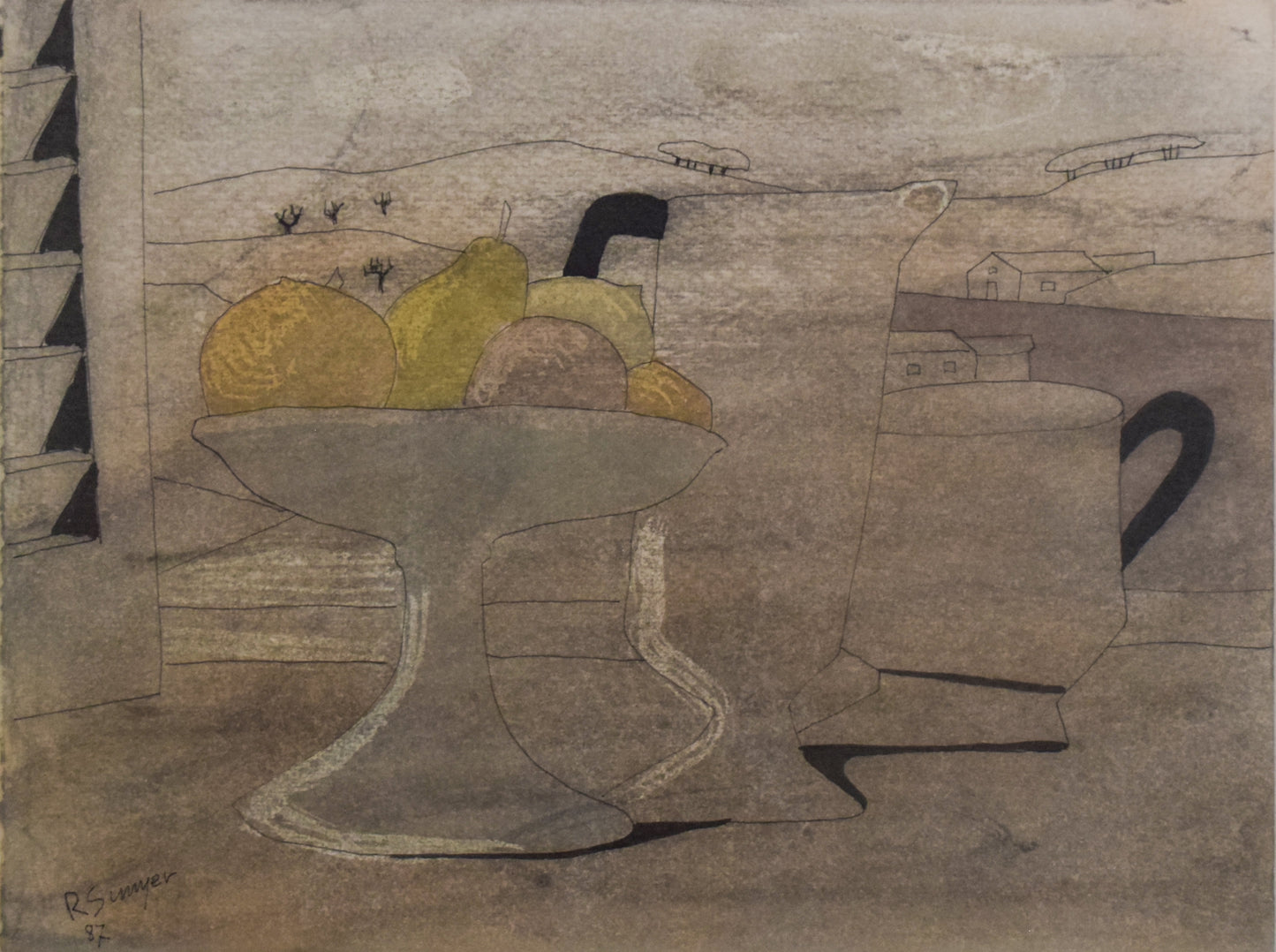 Raimon Sunyer - Tazza and Fruit