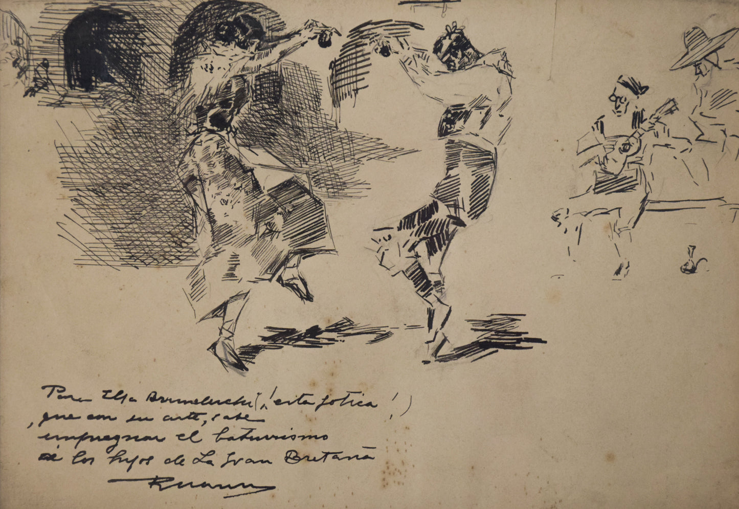 Dibujo de Bailarinas Españolas