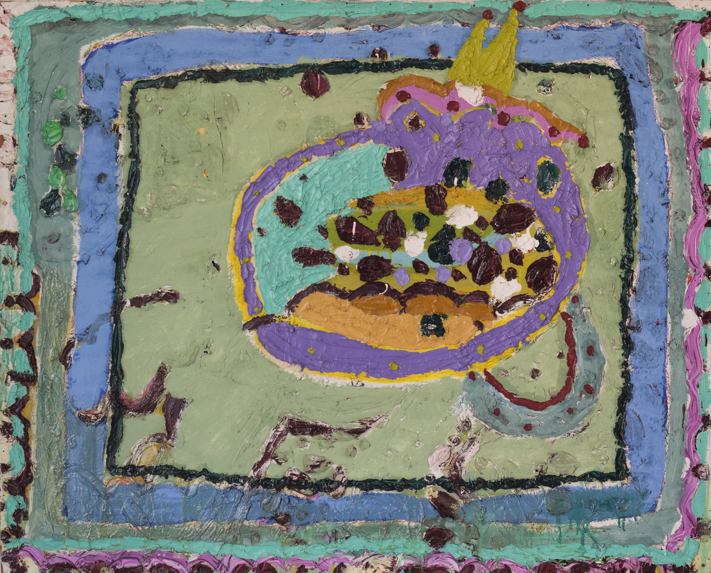 Follower of Gillian Ayres - Abstract Painting in a Modernist Style