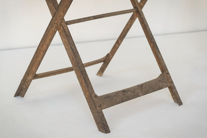 Elegant Antique Pair of French Folding Chairs_Detail