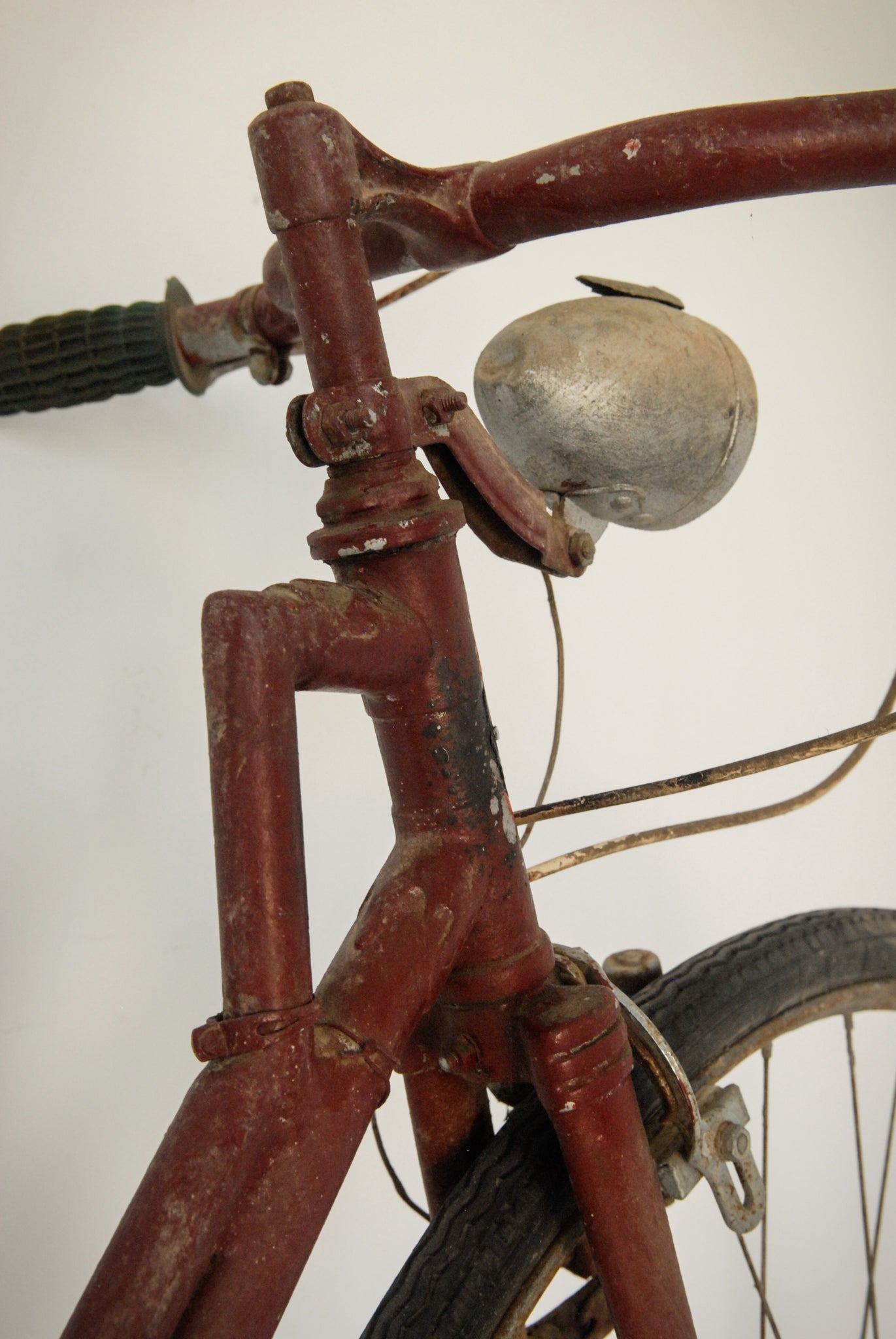 Antique Red Bicycle_Bell