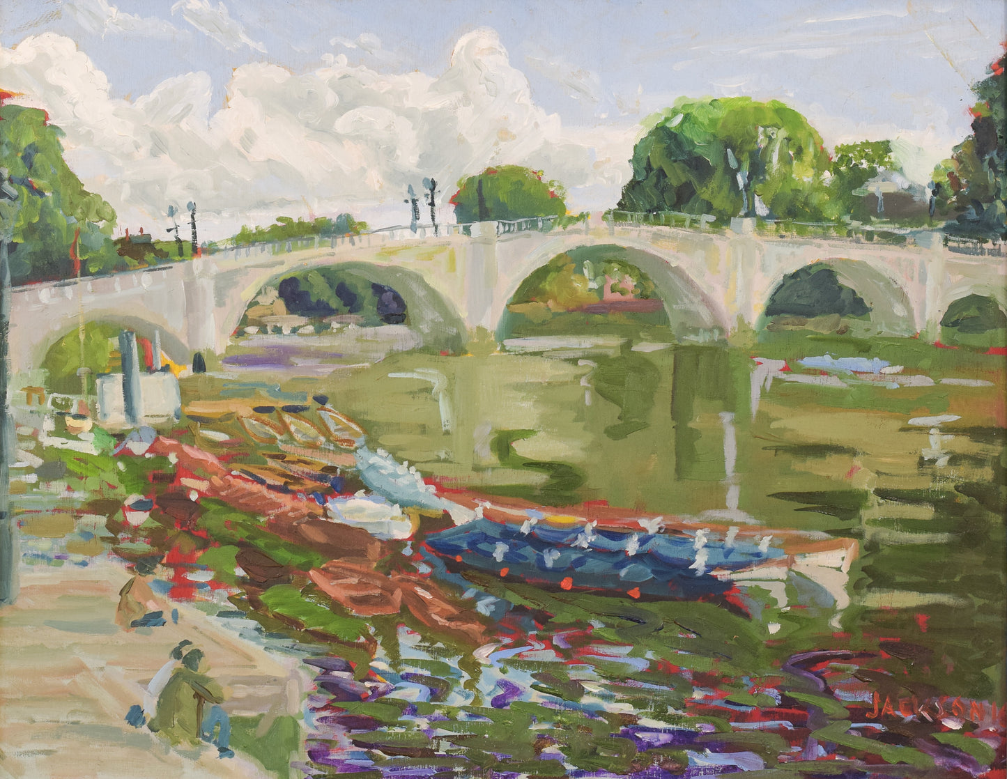 Richmond Bridge, En Plein Air