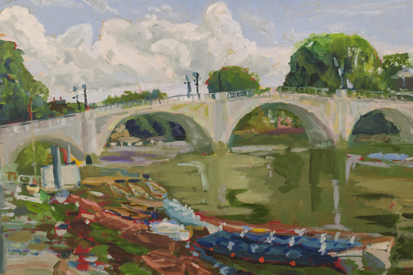 Richmond Bridge, En Plein Air