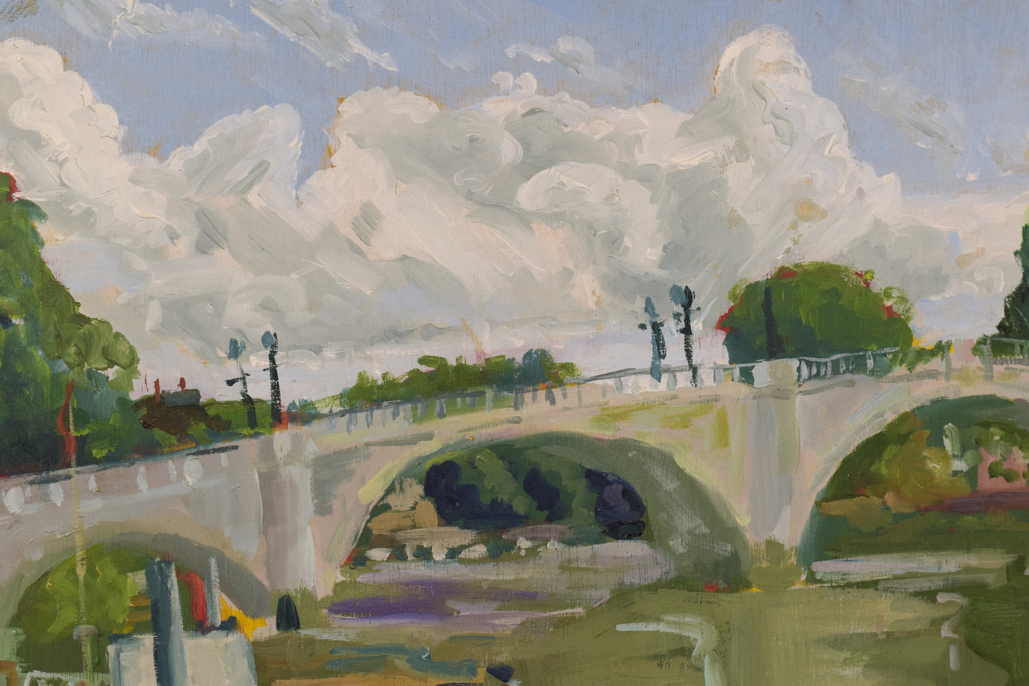 Richmond Bridge, En Plein Air