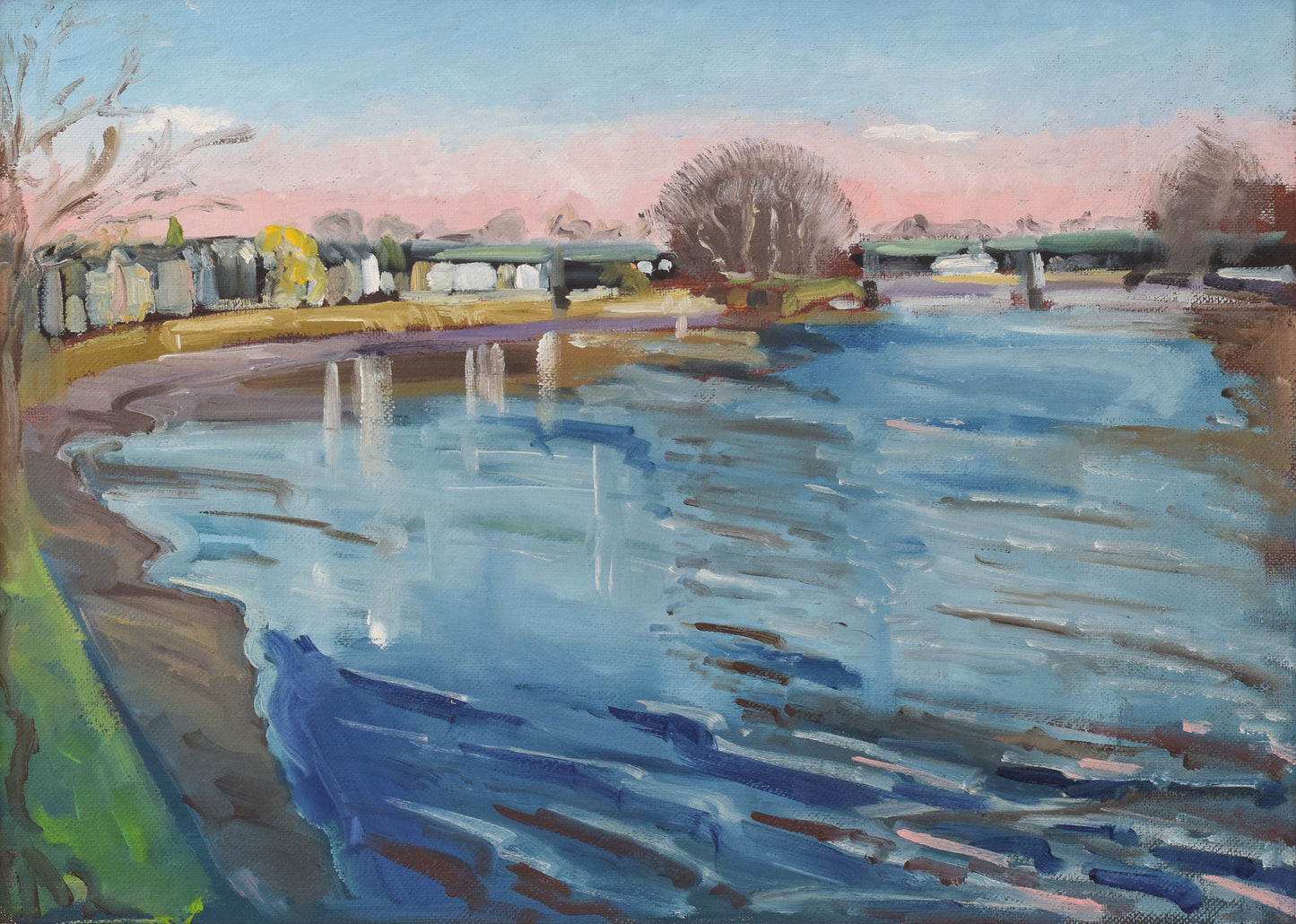 Strand-on-the-Green, Chiswick, En Plein Air