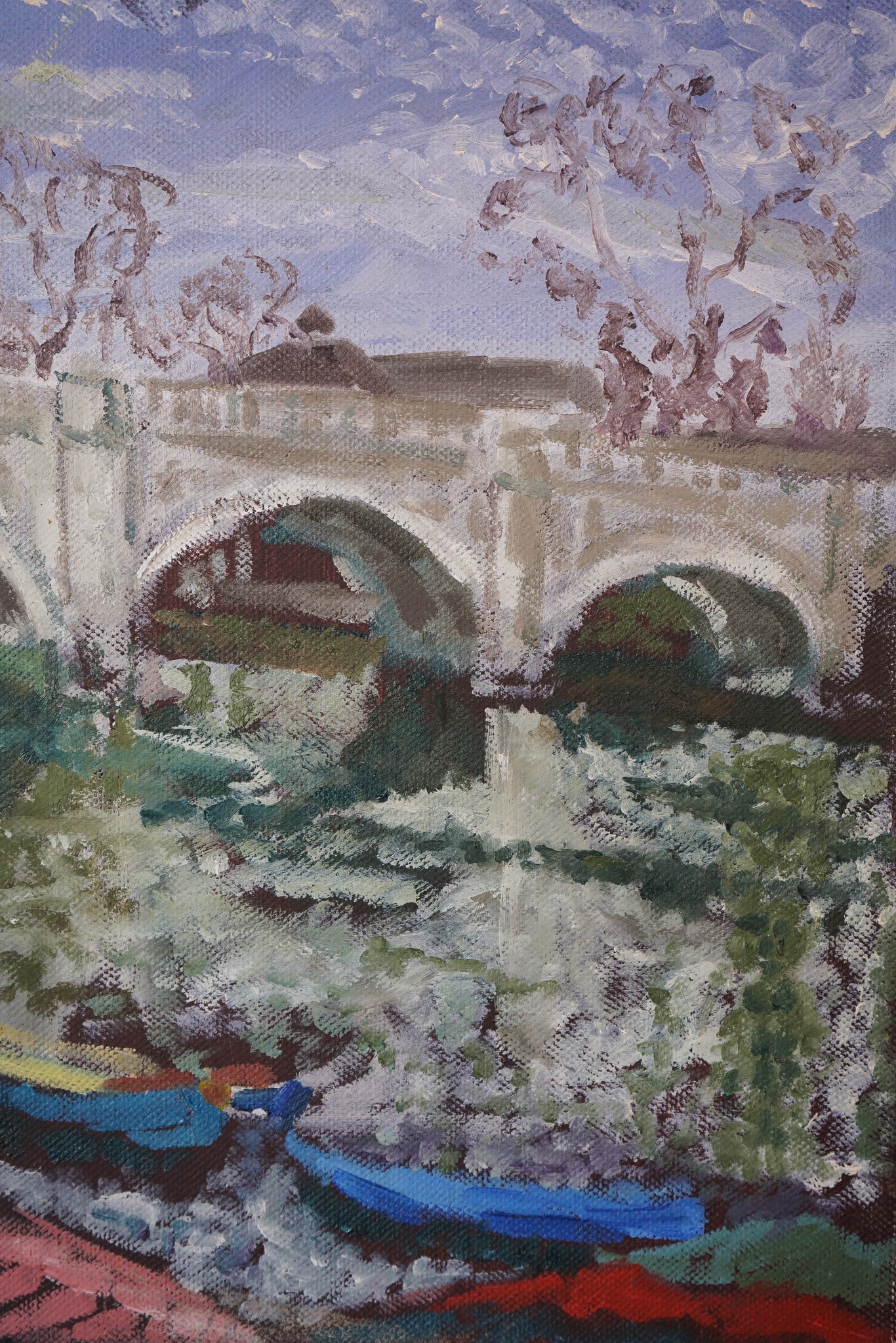 Richmond Bridge - Colour in Winter