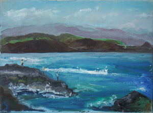 Gran Canaria - Las Palmas - Seascape - En Plein Air - Modern Decorative