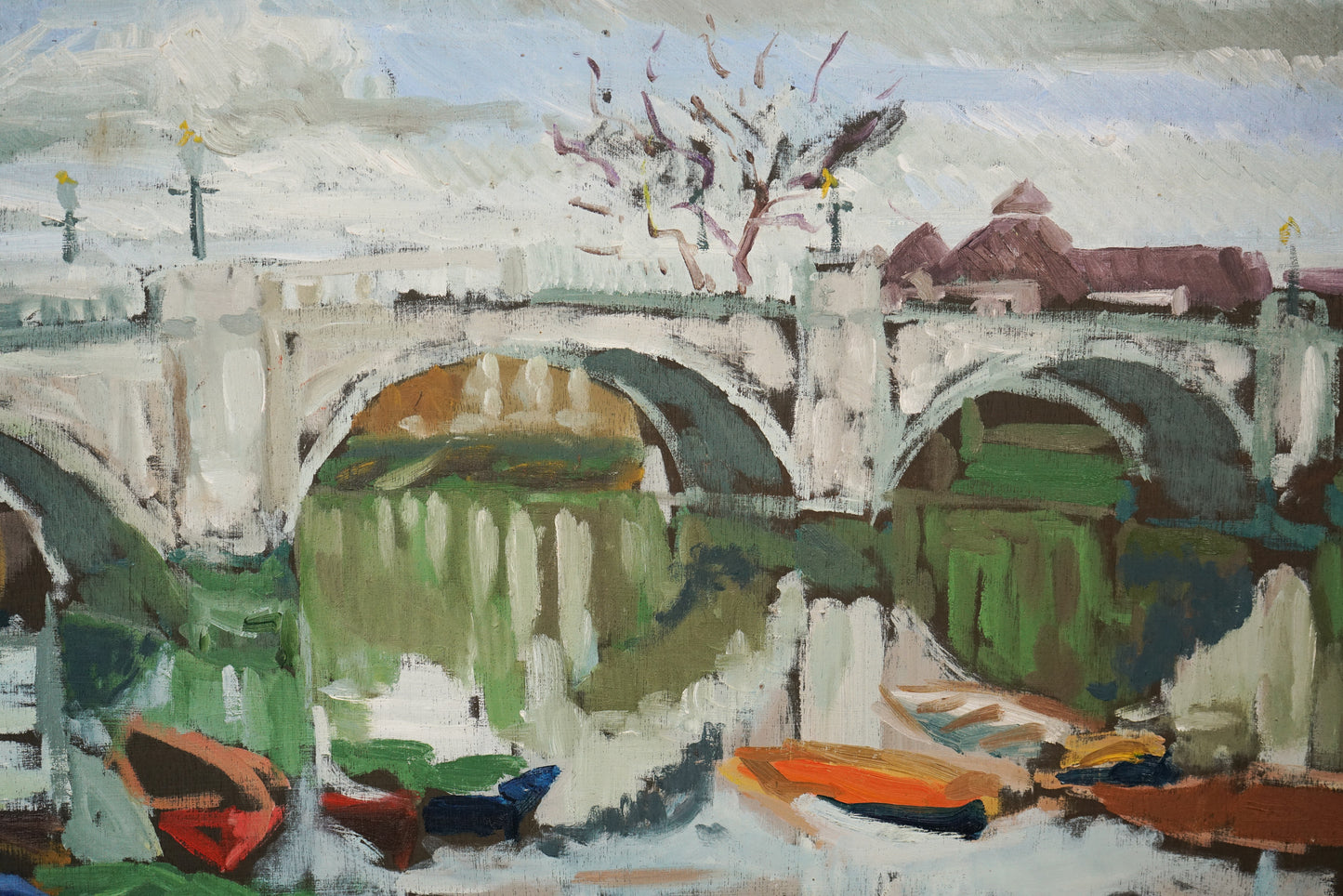 Skiffs - Richmond Bridge - Oil