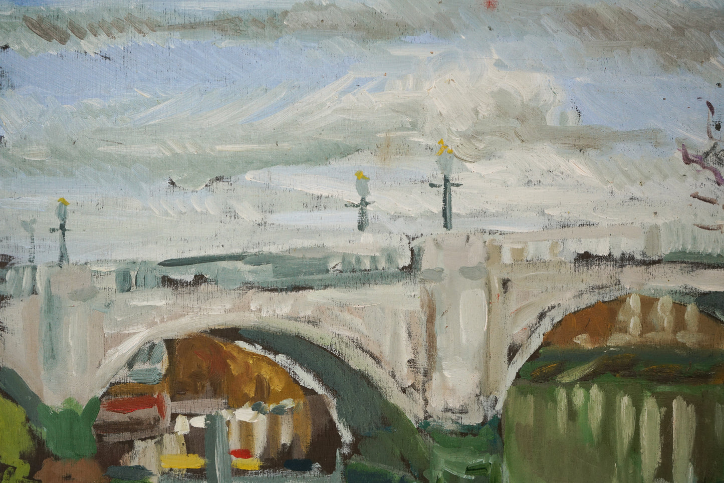 Skiffs - Richmond Bridge - Oil