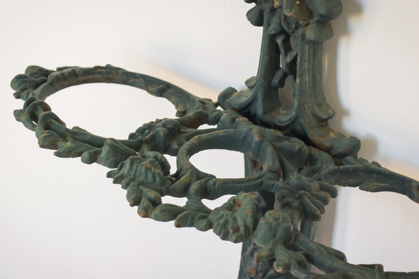 Ornate Victorian-Style Coat Rack in Cast Iron