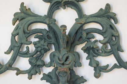 Ornate Victorian - Style Coat Rack in Cast Iron